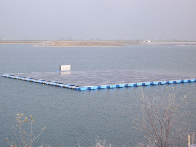 100 kWp Floating PV plant