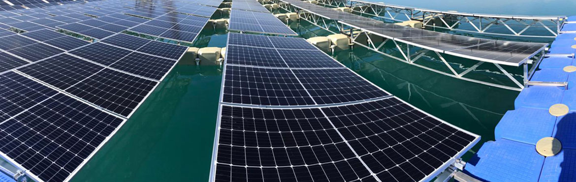 solar floating plant