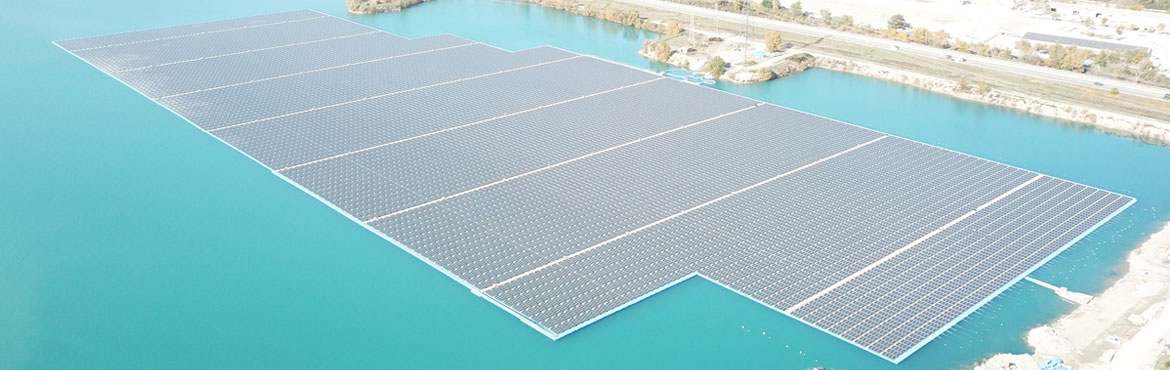 15 MW floating plant