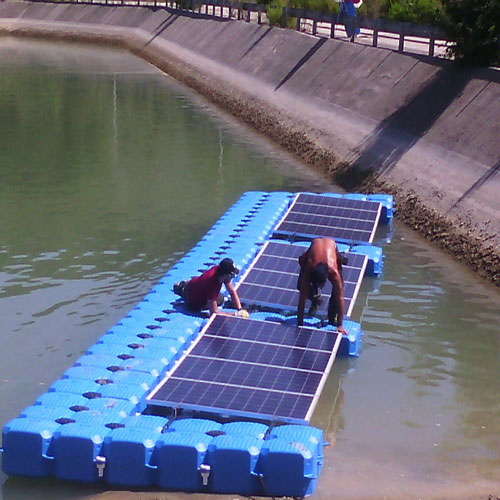 sistema fotovoltaico flotante