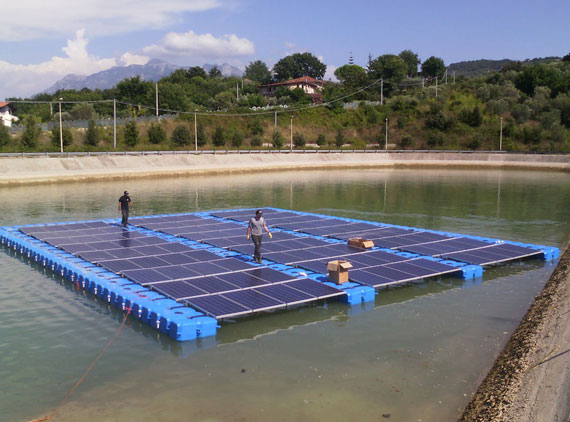 impianti fotovoltaici galleggianti in Italia