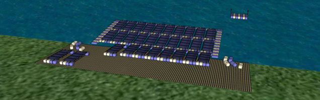 installare impianto fotovoltaico in acqua