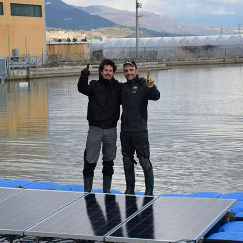 FLOTANTE PLANTAS FOTOVOLTAICAS